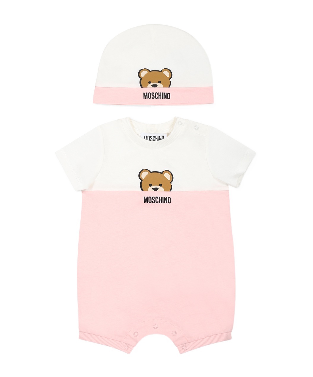 Moschino Logo-print Body In Pink