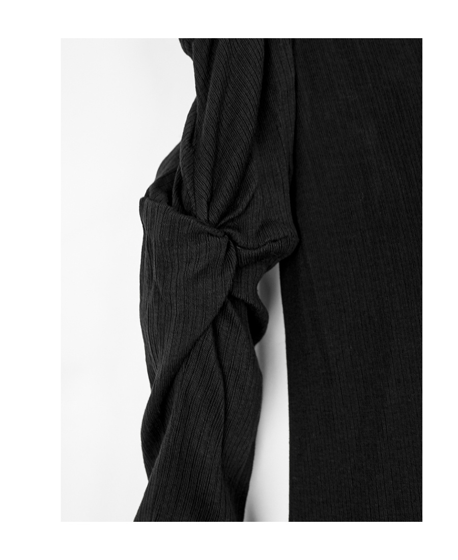 Marc Le Bihan V-neck Dress In Black