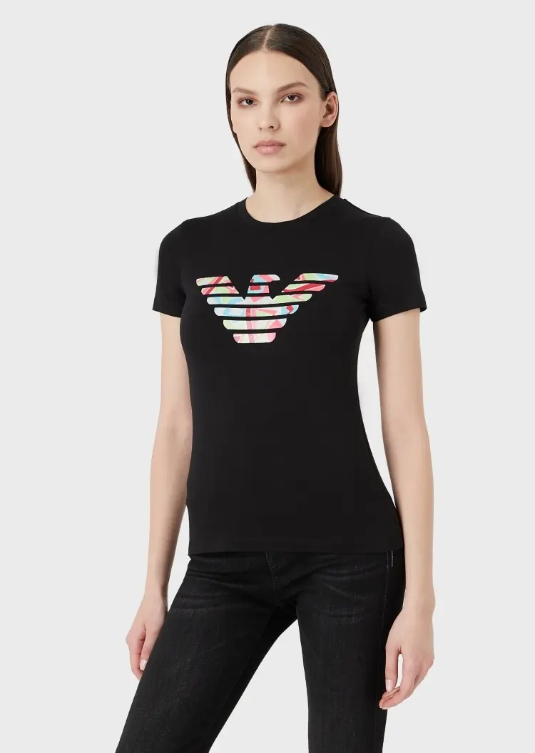 EMPORIO ARMANI LOGO-PRINT T-SHIRT