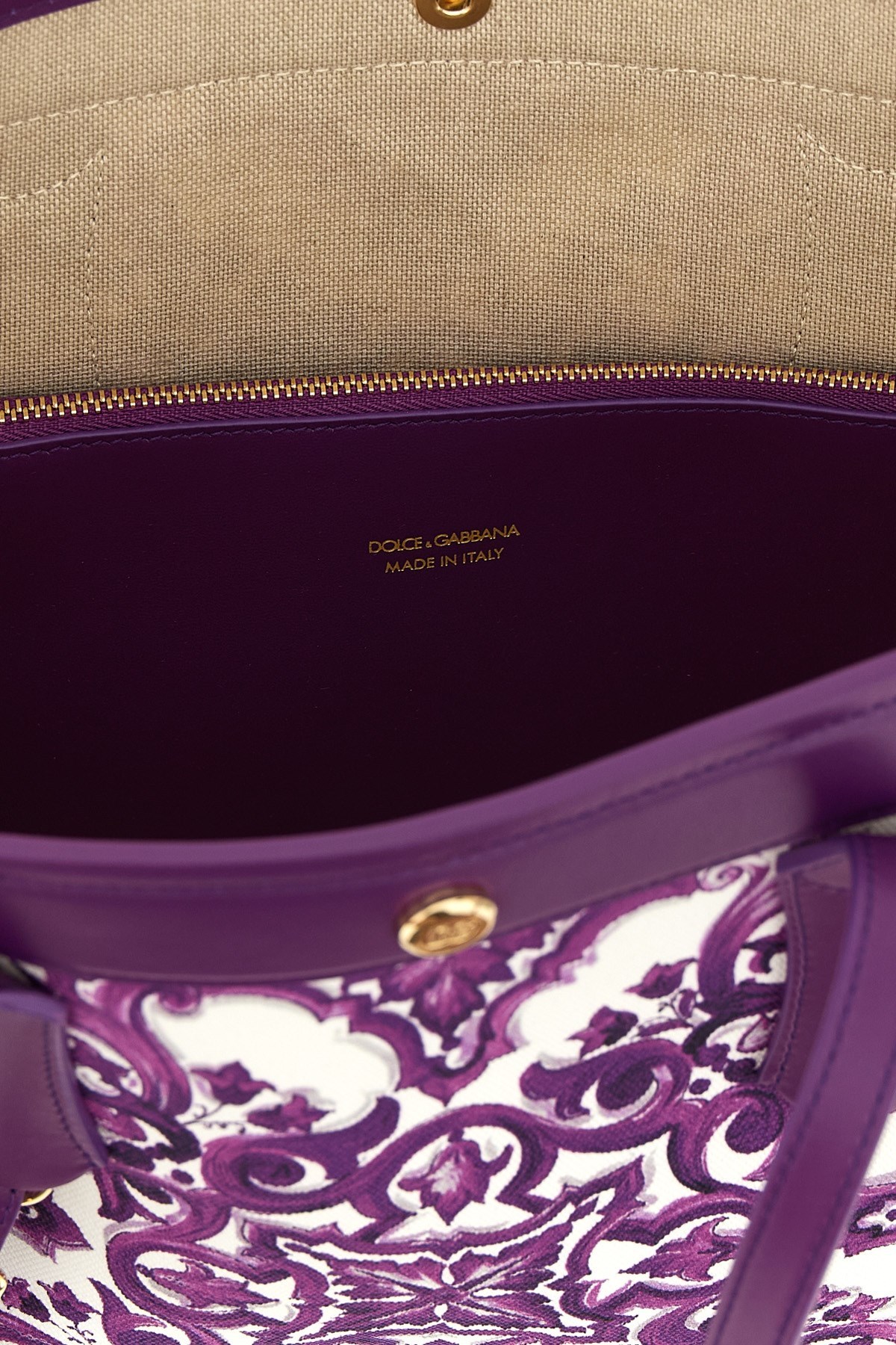 Dolce & Gabbana Medium Majolica-print Tote Bag