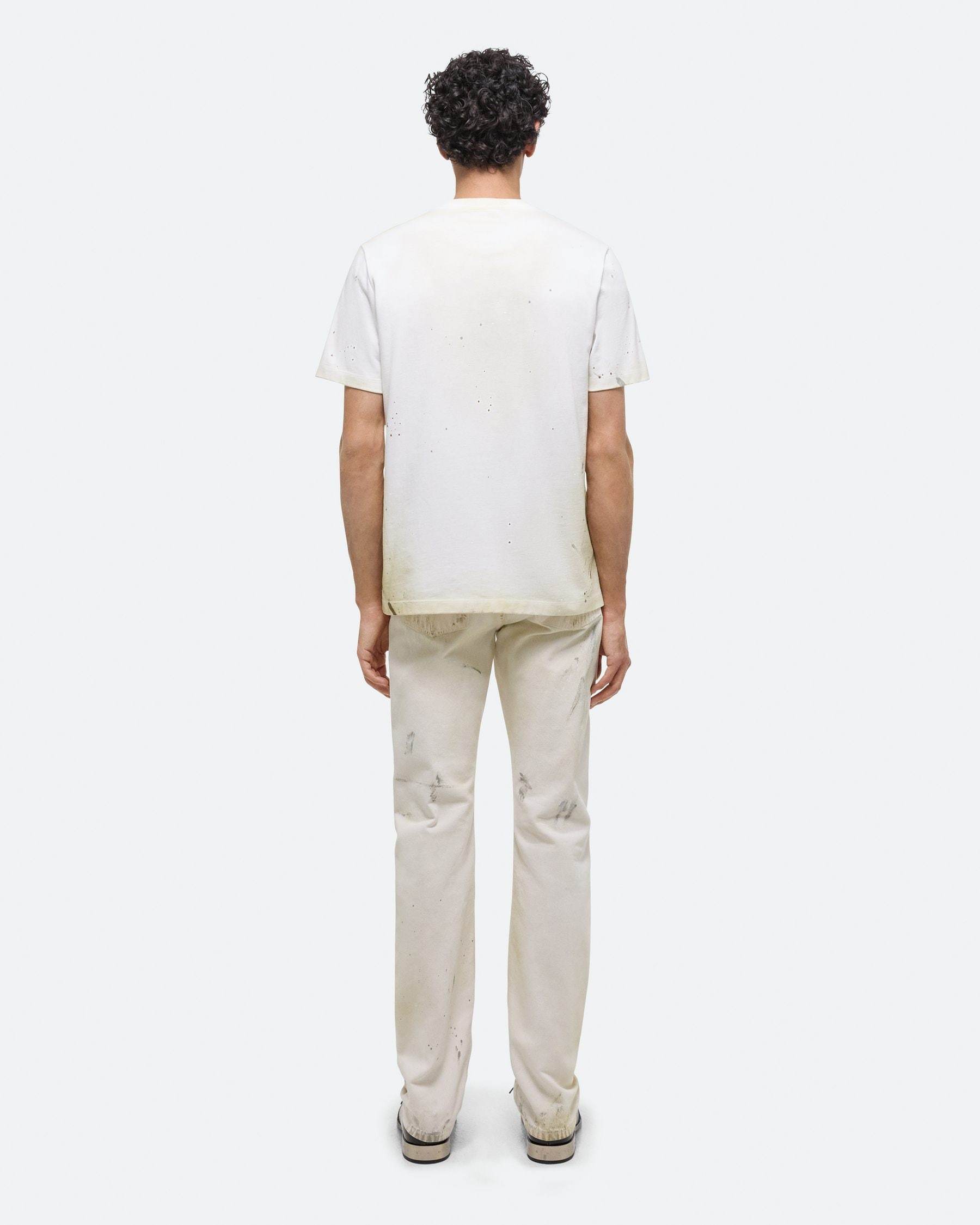 Helmut Lang Item O-neck Short-sleeved T-shirt In White