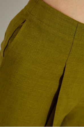 Theory Deep Plt Pant.city T Clothing In Green