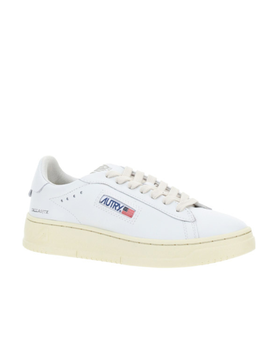 Shop Autry Logo-print Sneakers In White