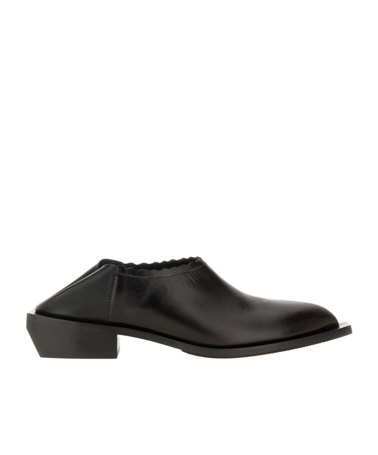 Moschino Couture Shootie Cuban Heel In Black