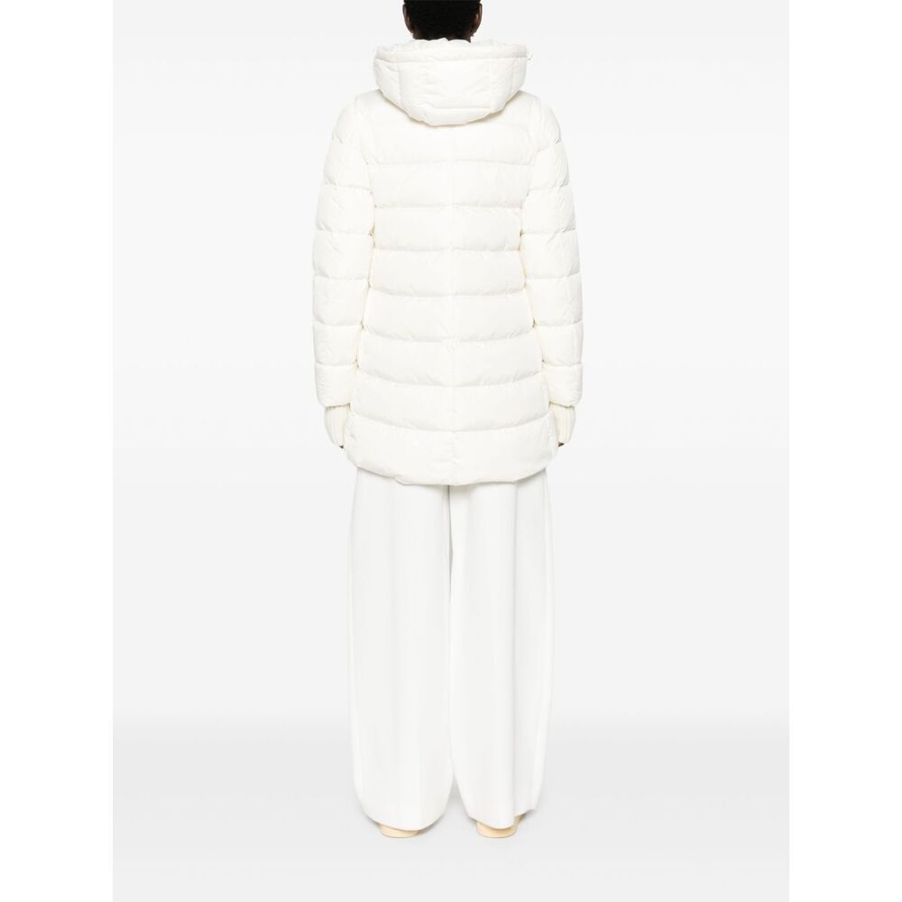 Herno Long-sleeved Down Jacket In White