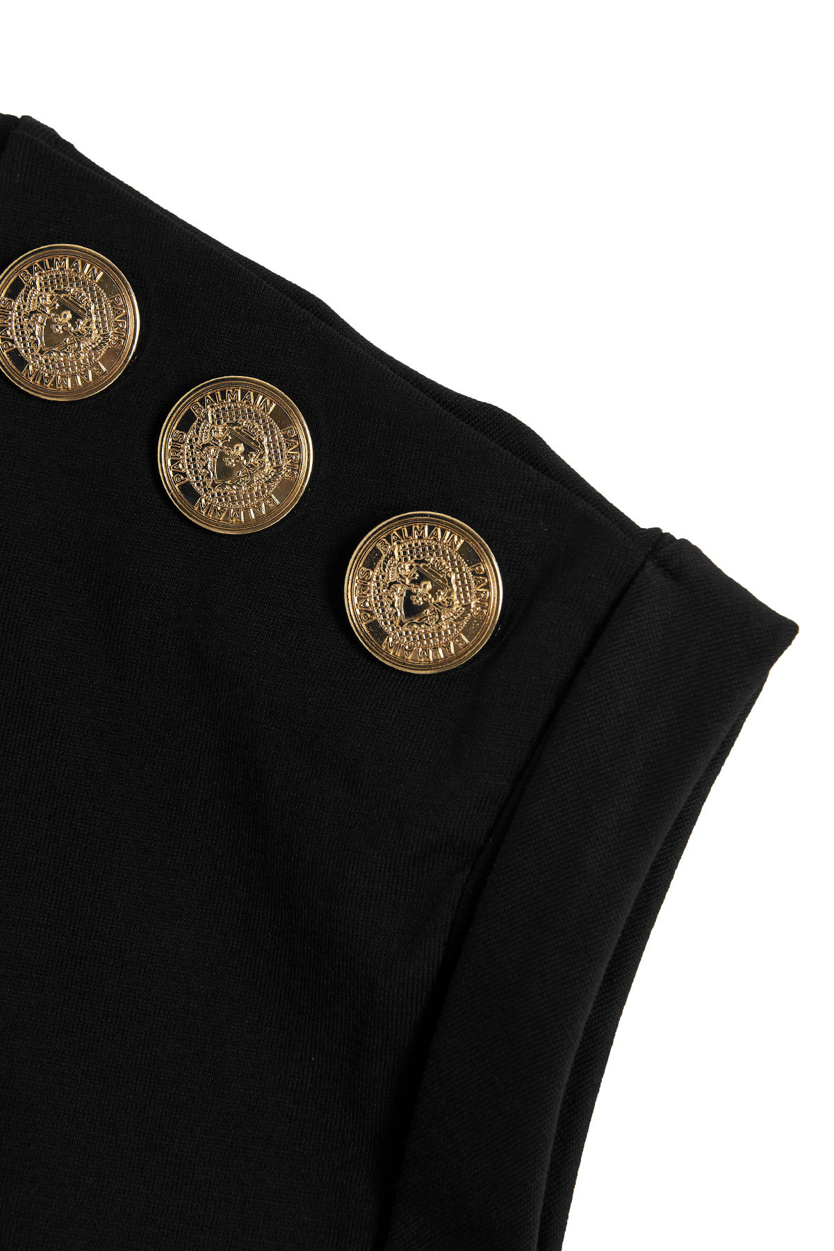 Balmain Logo Printed Sleeveless Tank Top In Black