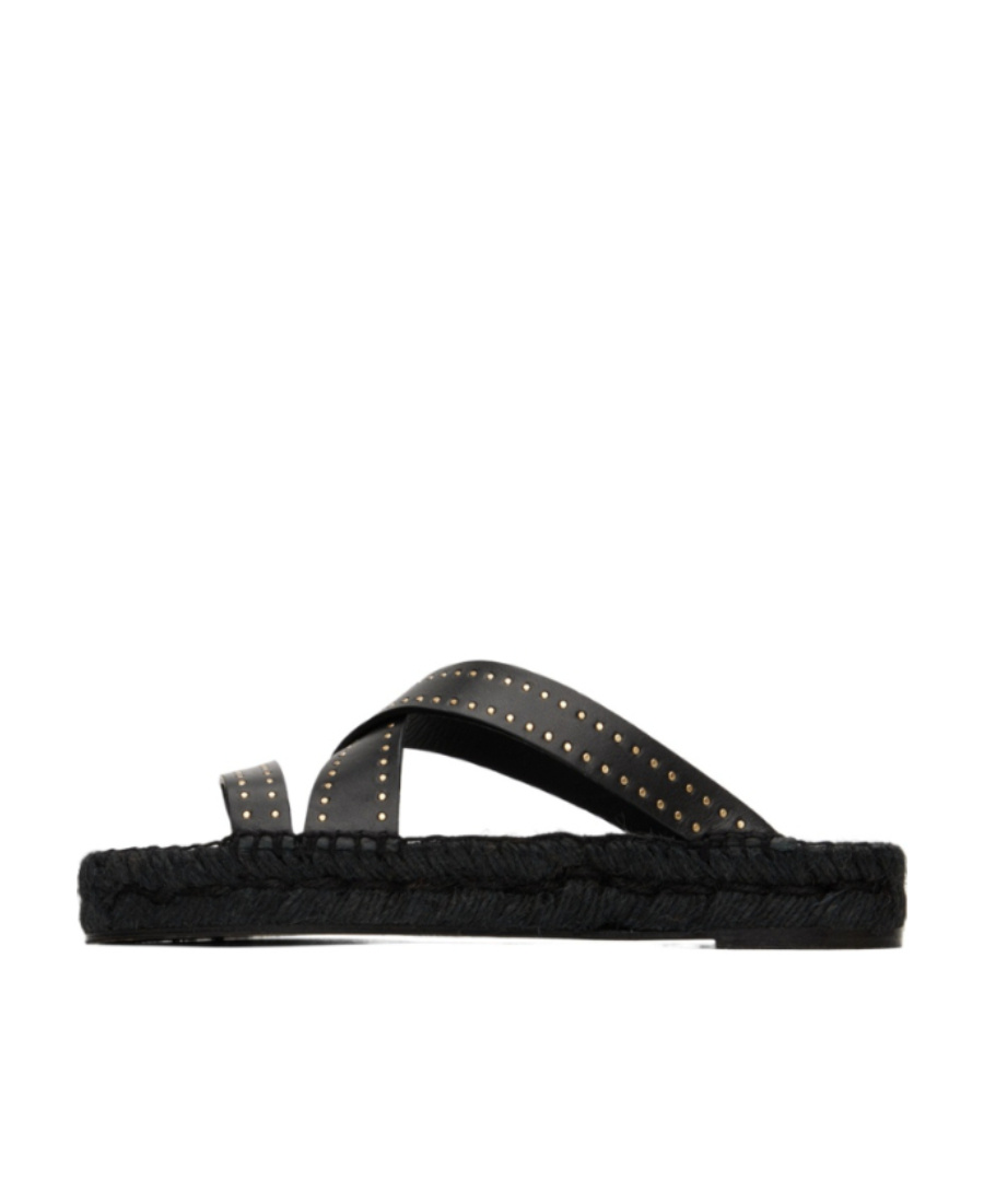 ISABEL MARANT NAILED FLAT BOTTOM FLIP-FLOPS