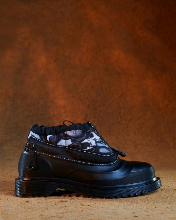 Dr. Martens Laced Boots In Black