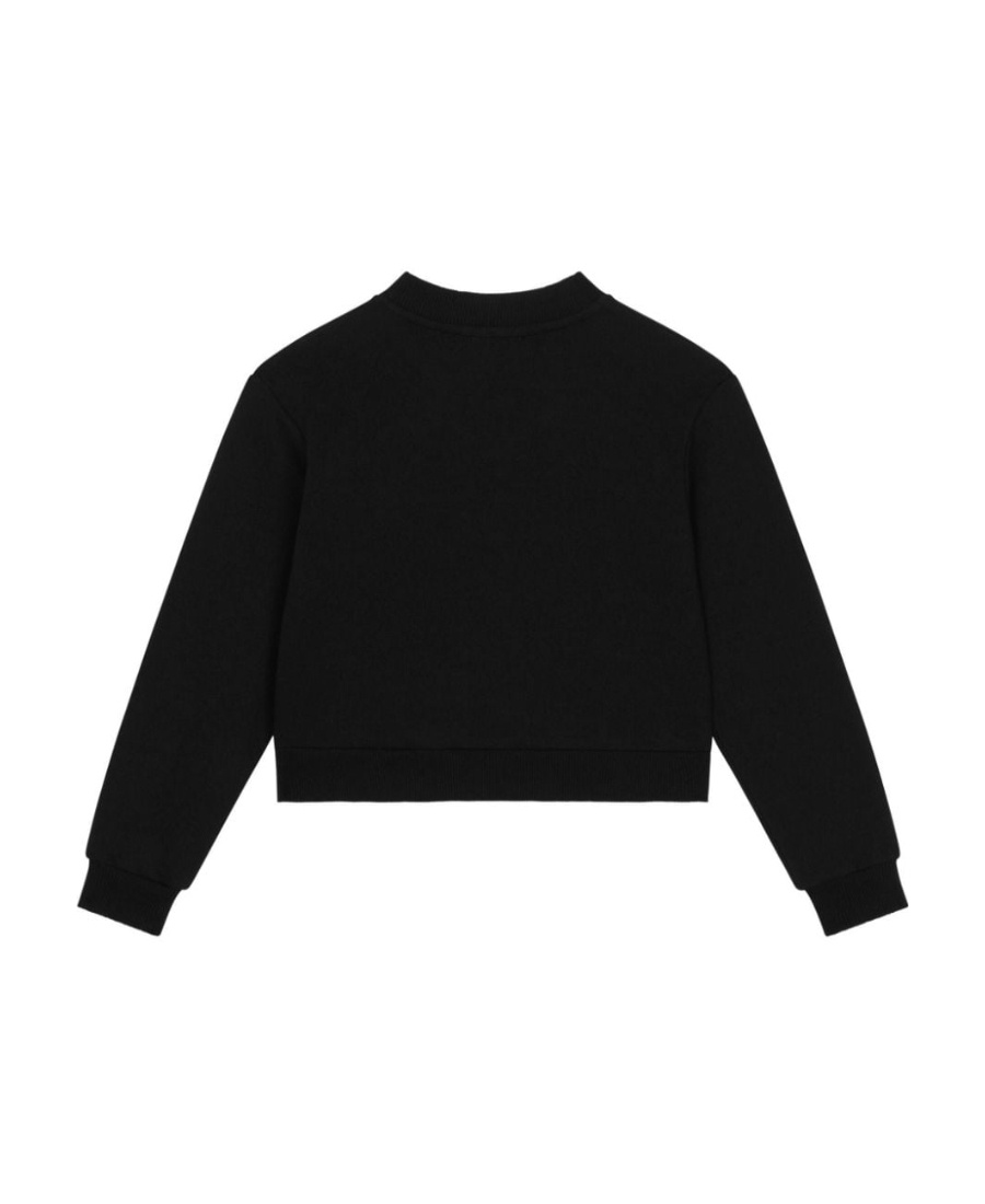 Dolce & Gabbana Felpa Giroc.man.lung In Black