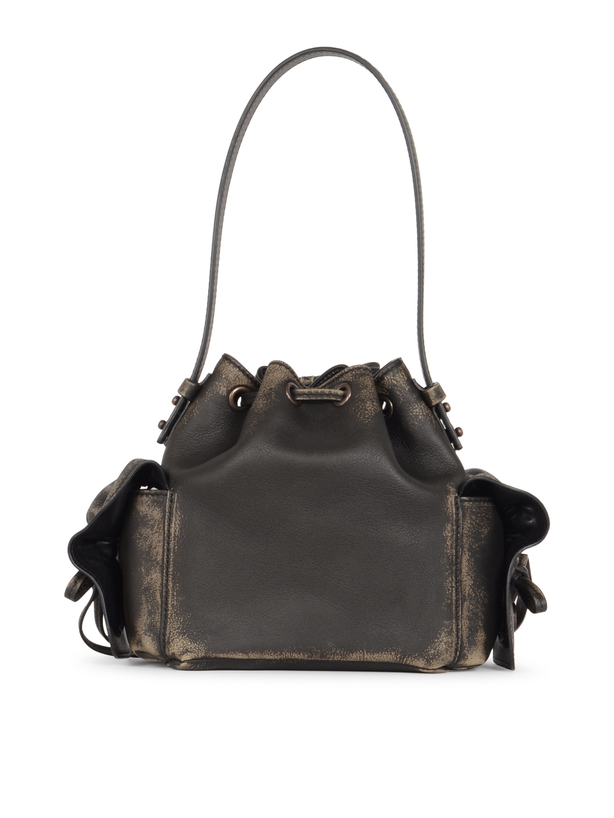 Acne Studios Drawstring Shoulder Bag In Multi