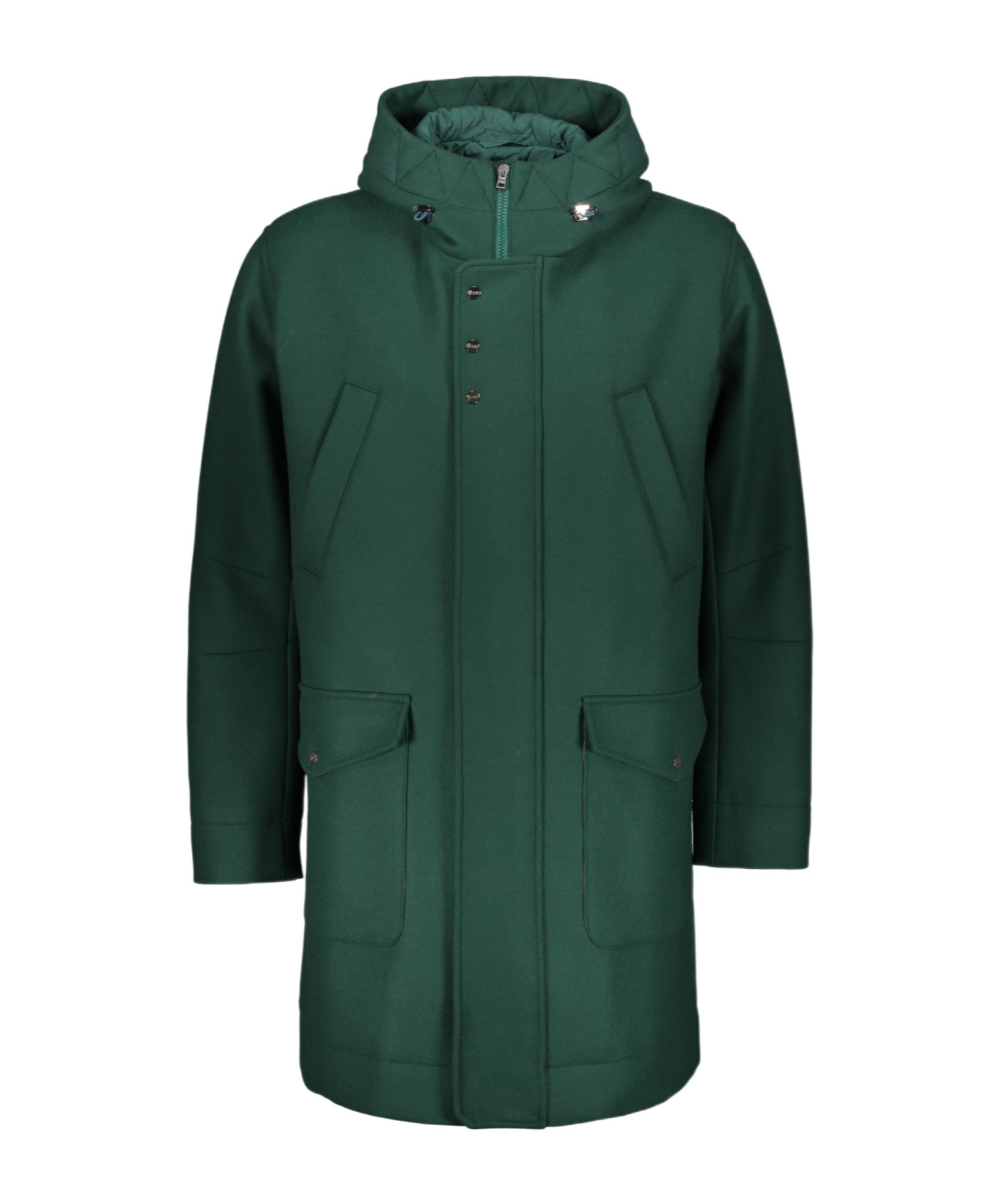 Herno Dark Green Jacket Elegant And Functional In Green