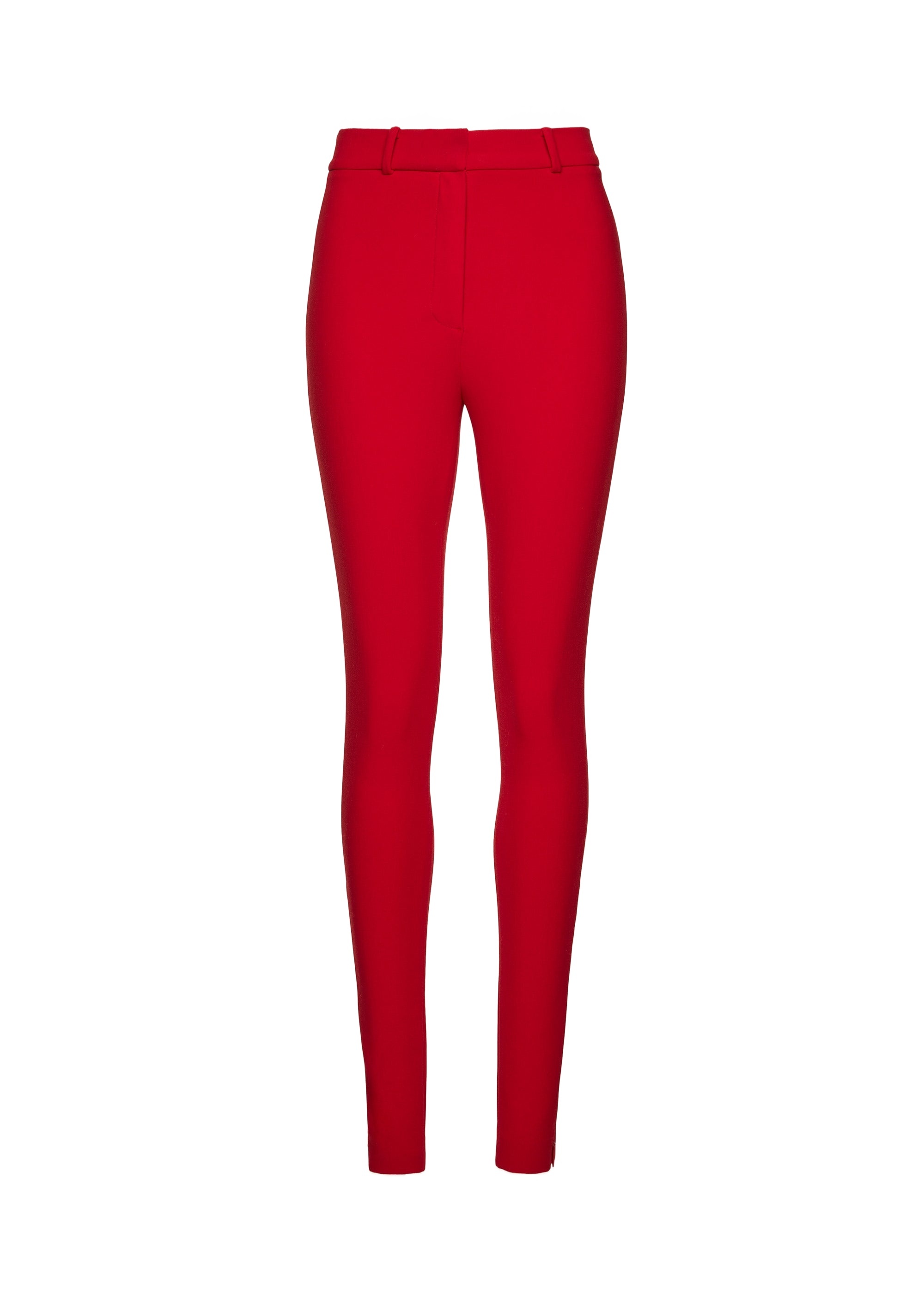 Magda Butrym Stretch Leggings In Red