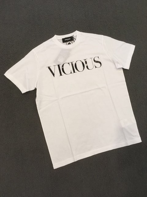 Dsquared2 Logo Printed T-shirt In White