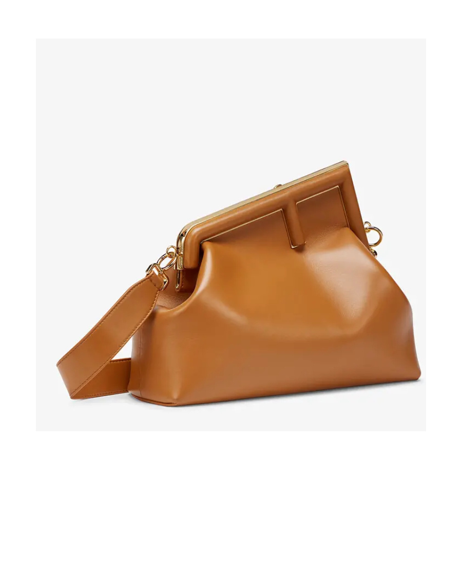 Fendi First Small Bag In Brown