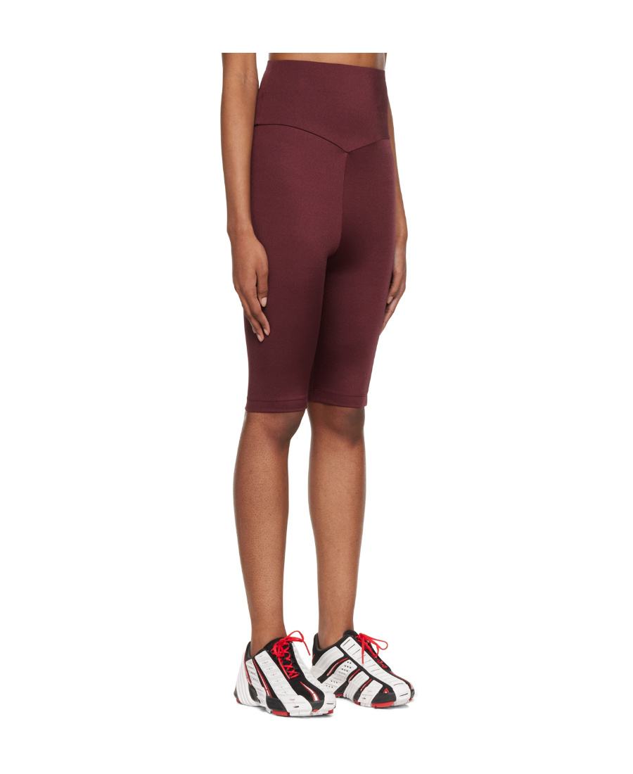 Wolford The Workout Biker Shorts In Red