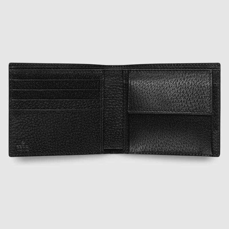 Gucci Bee Star Wallet In Black