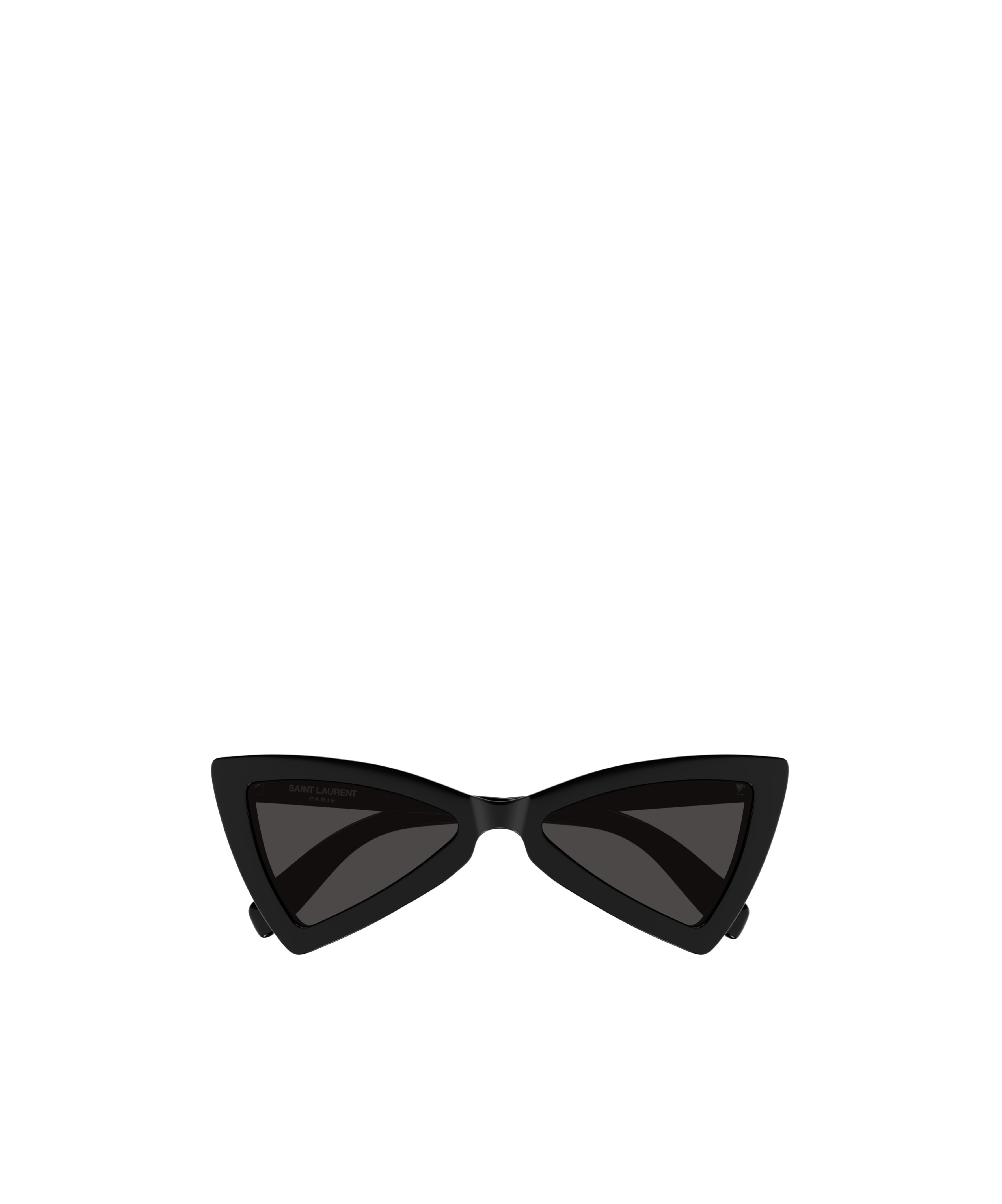 Saint Laurent Geometric-frame Sunglasses In Black