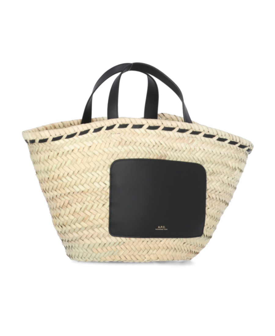 Apc Patch-detail Tote Bag In Nude