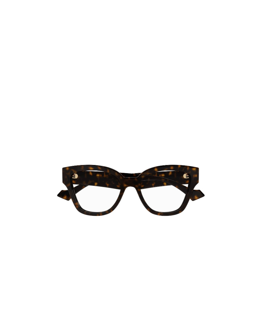 Gucci Tortoiseshell Butterfly-frame Glasses In Black