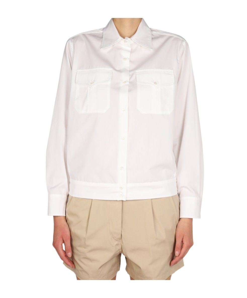 ASPESI POINTED COLLAR BUTTON DOWN SHIRT