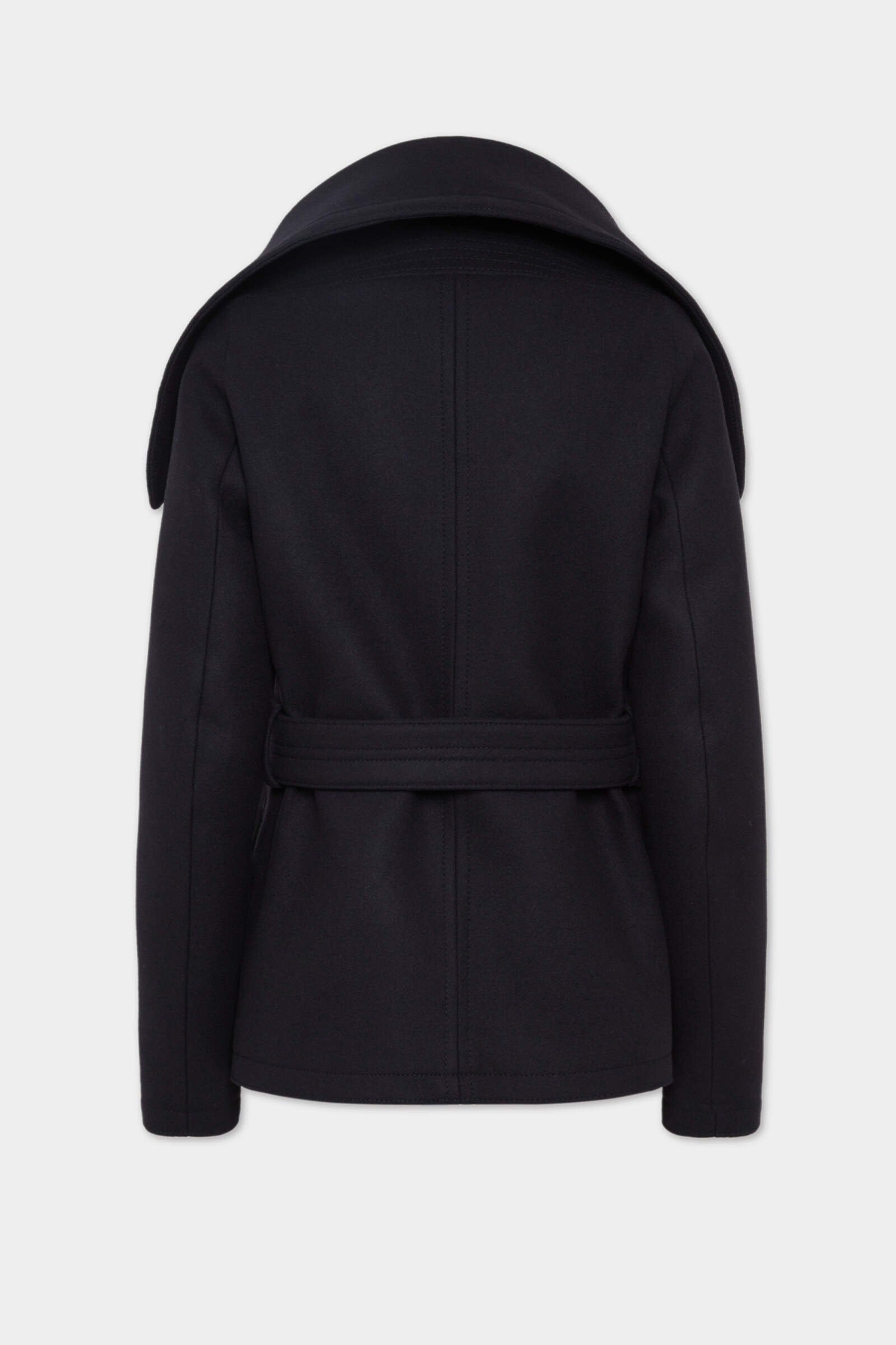 Dsquared2 Double-breasted Coat In Blue