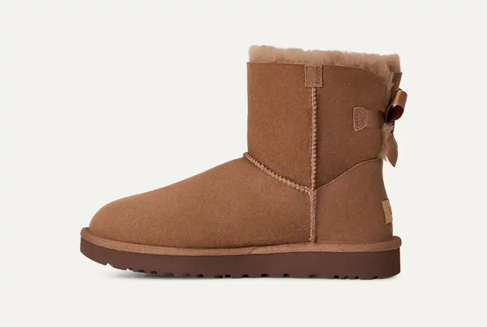 Ugg Mini Bailey Bow Ii Boots In Brown