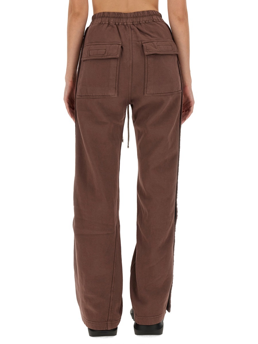 Rick Owens Drkshdw Pusher Cotton Track Pants In Multicolor