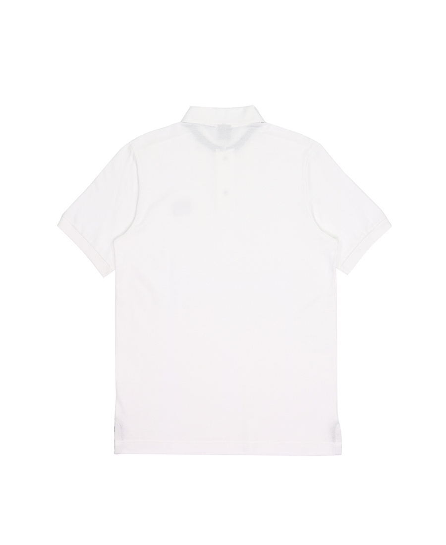 Paul & Shark Logo Short-sleeved Polo Shirt In White