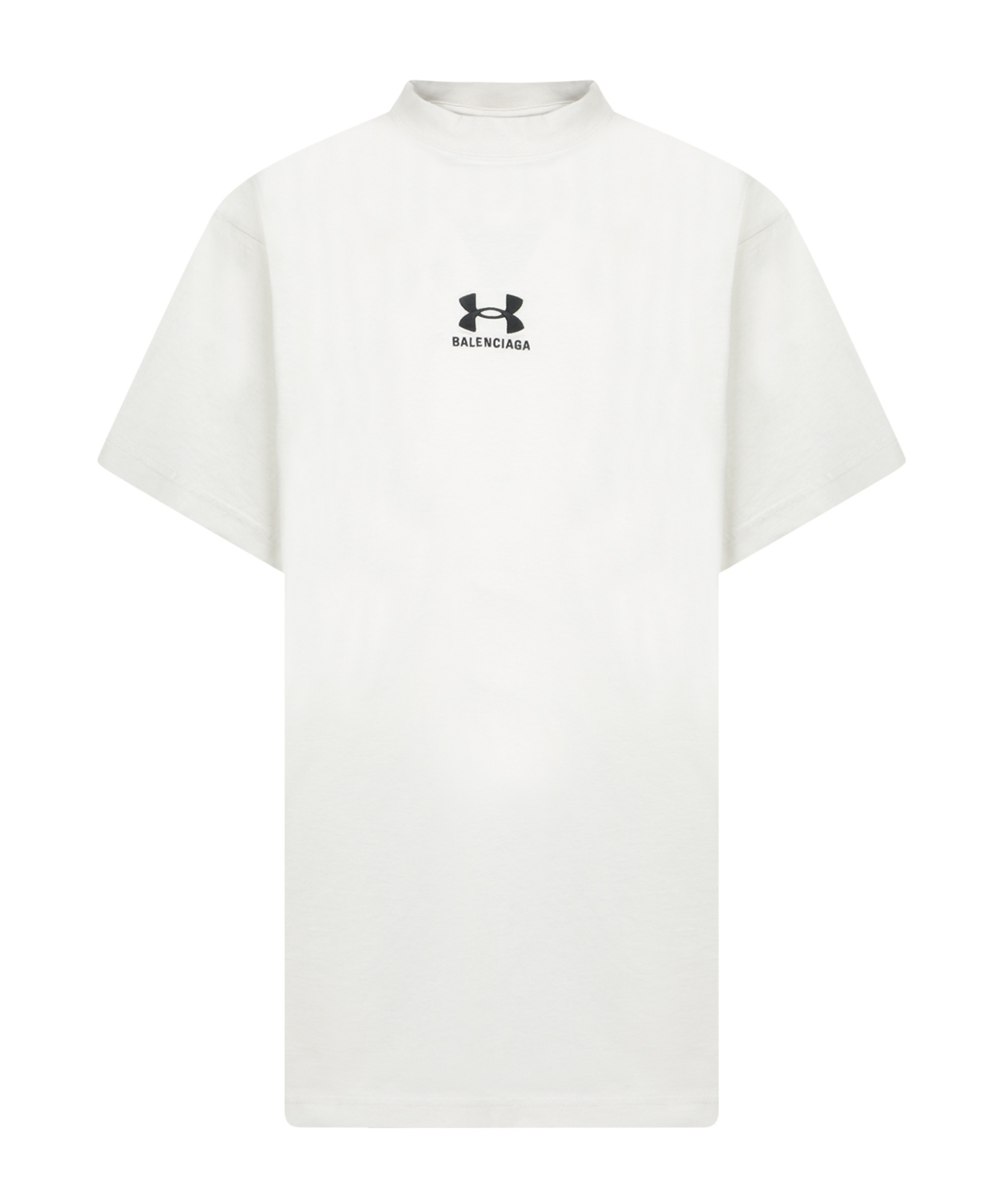 Balenciaga Chalk Cottonx Under Armour Oversize T-shirt In White