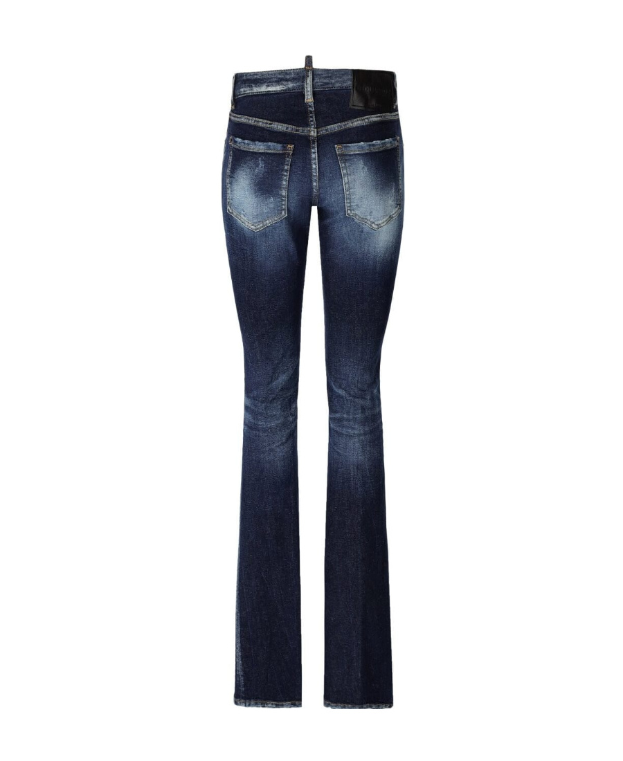 Dsquared2 Jeans Flare Twiggy In Black