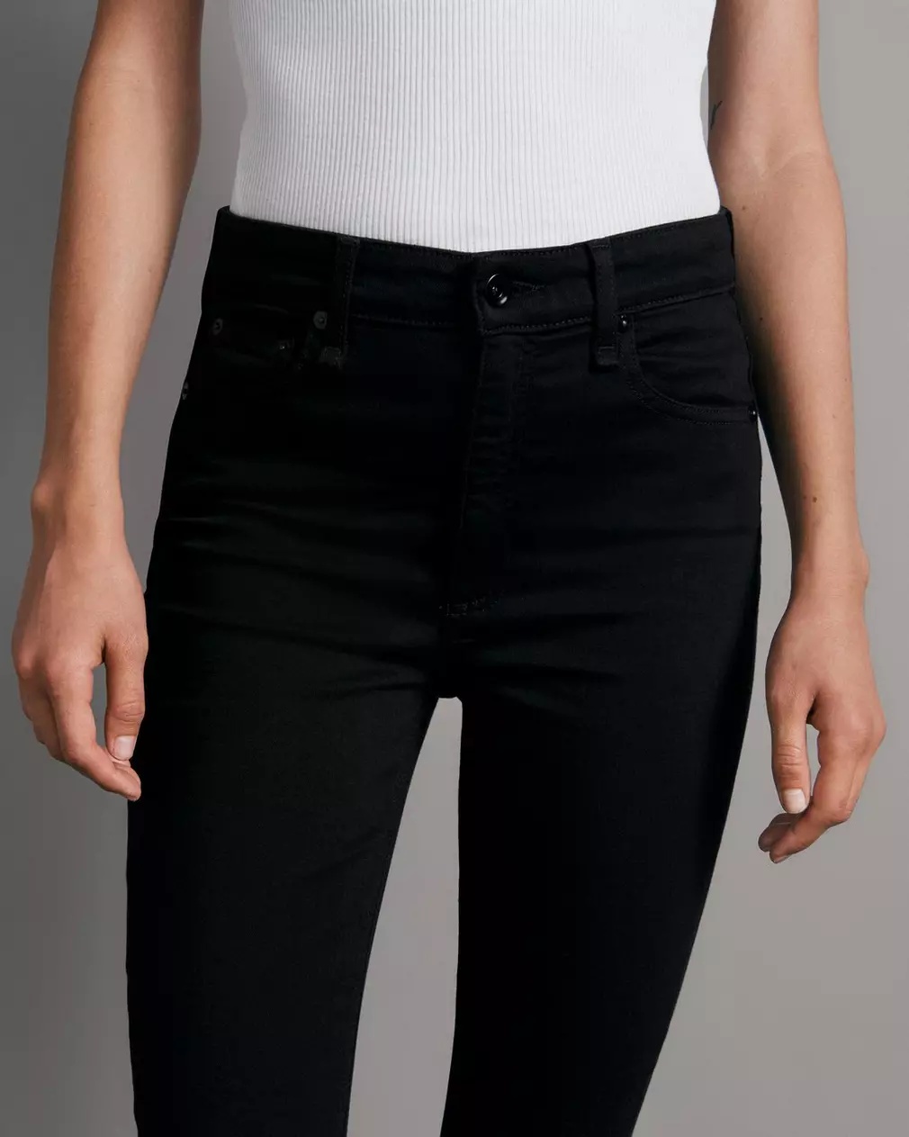 Rag & Bone Nina High-rise Tights In Black