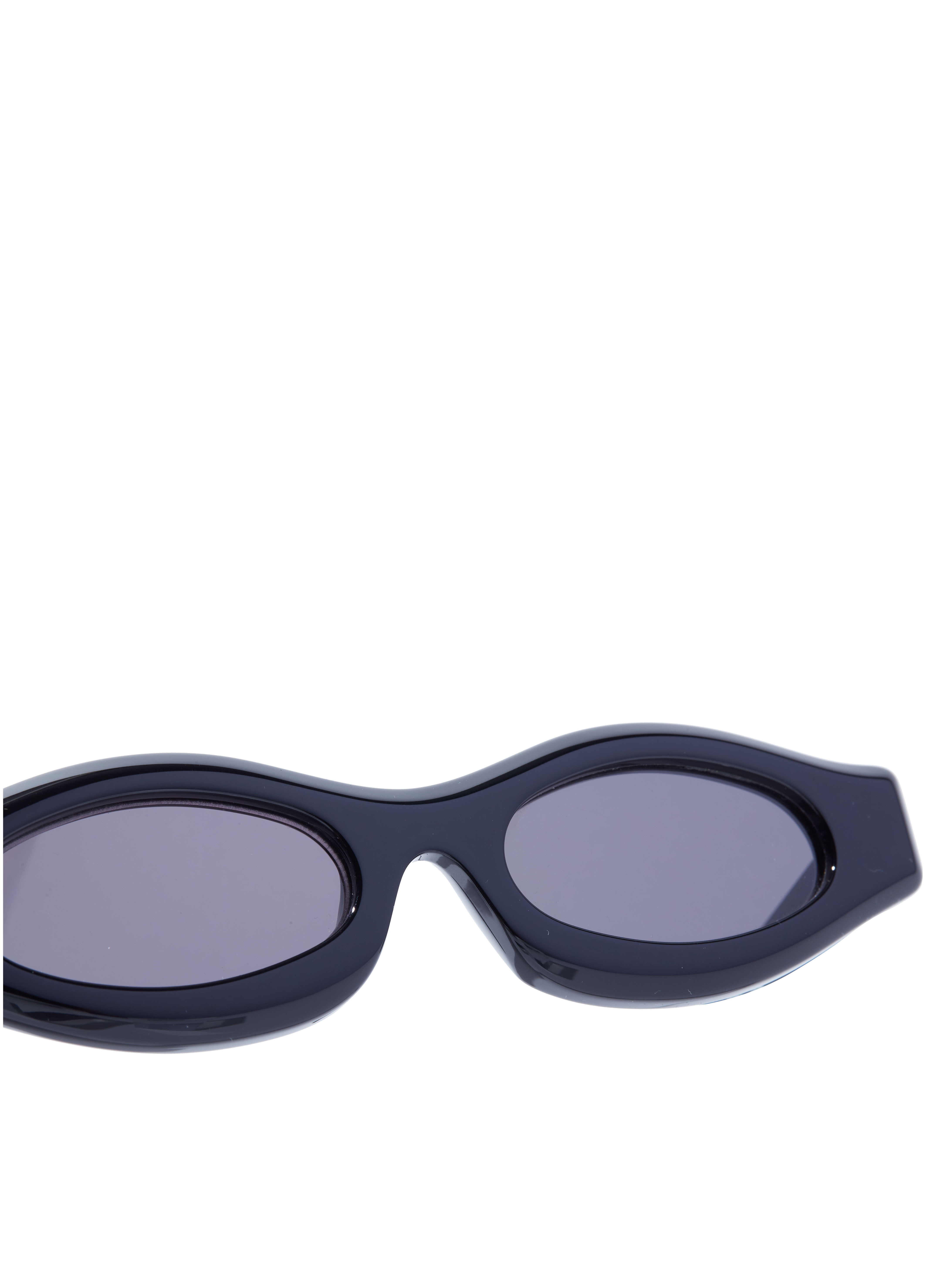 Kuboraum Cat's Eye Frame Design Sunglasses In Black