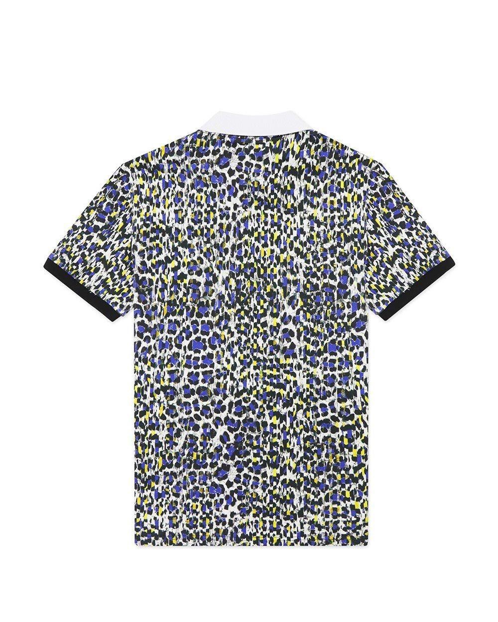JUST CAVALLI PRINTED POLO SHIRT