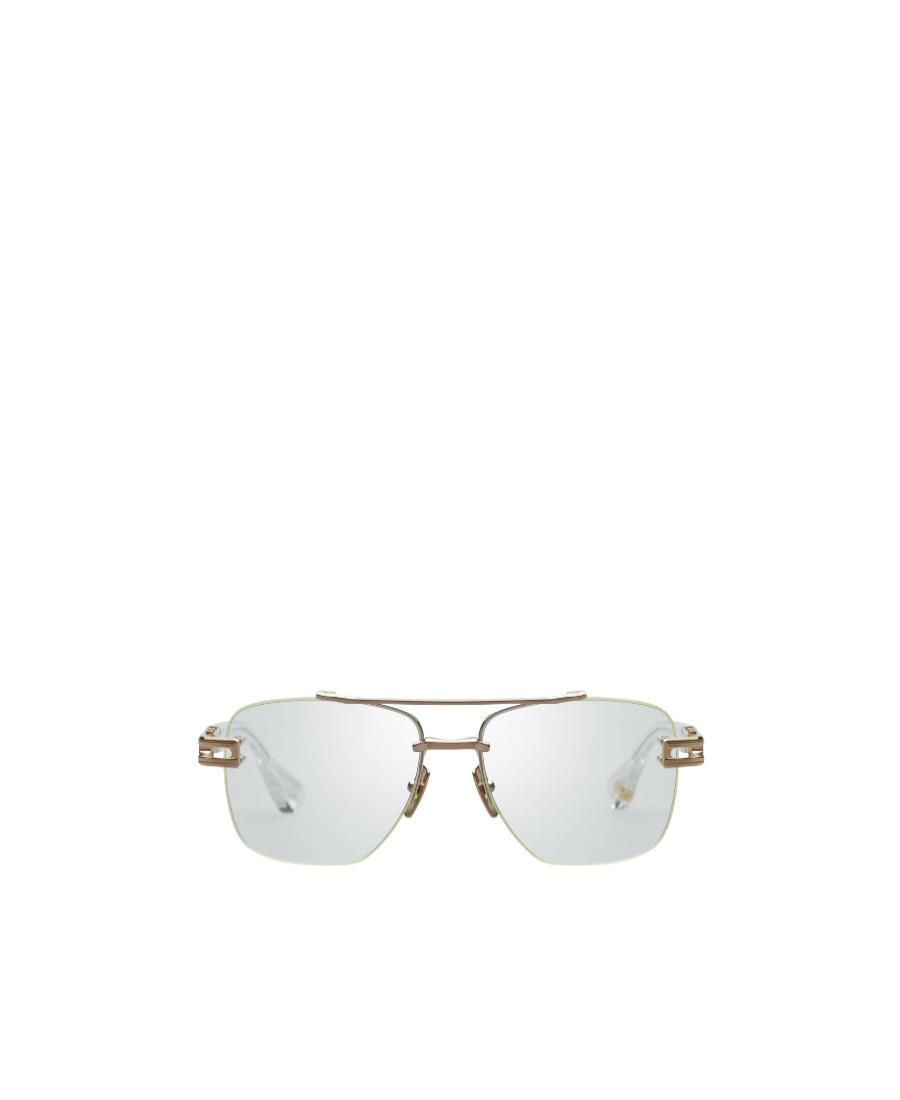Dita Eyewear Logo Flat Mirror In White