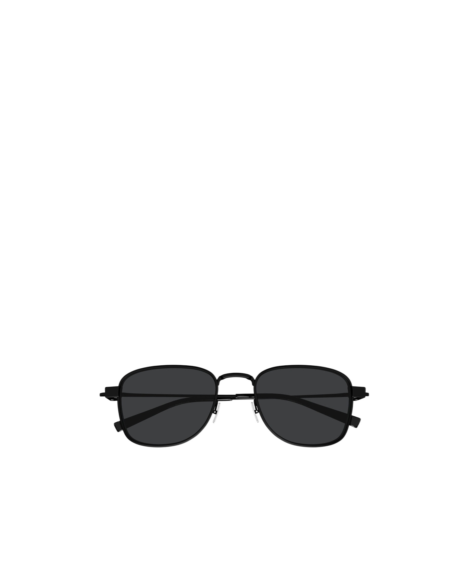 Saint Laurent Logo Sunglasses In Black
