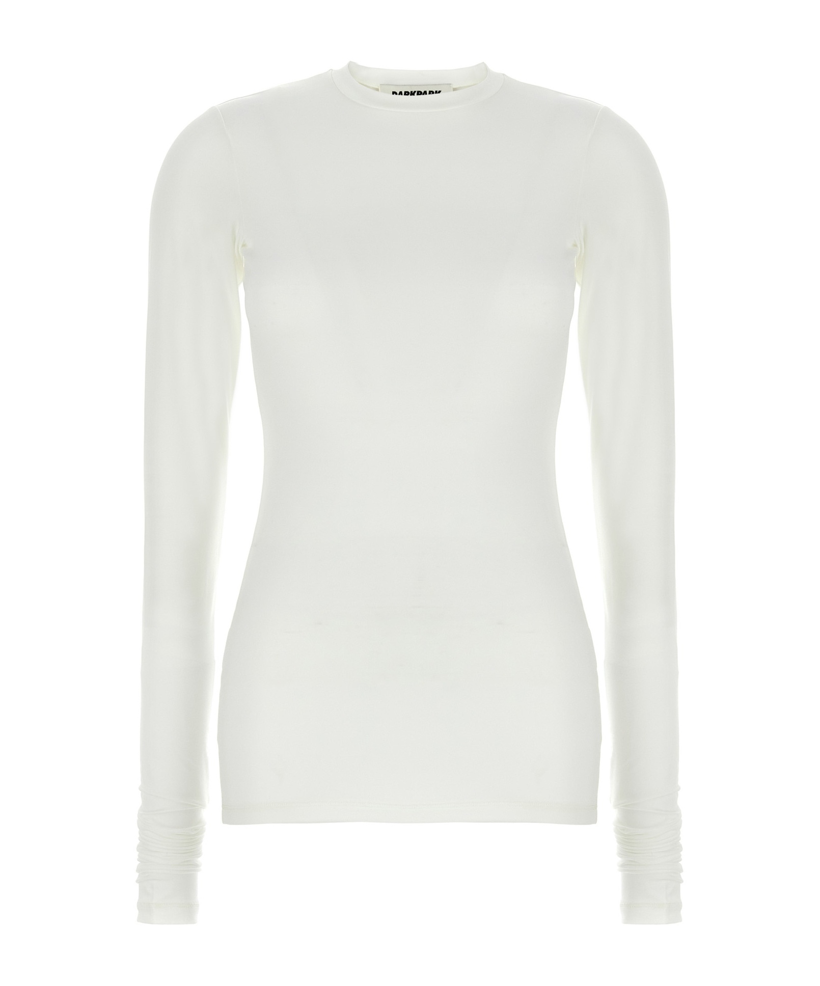 Darkpark Plain Stretch T-shirt In White