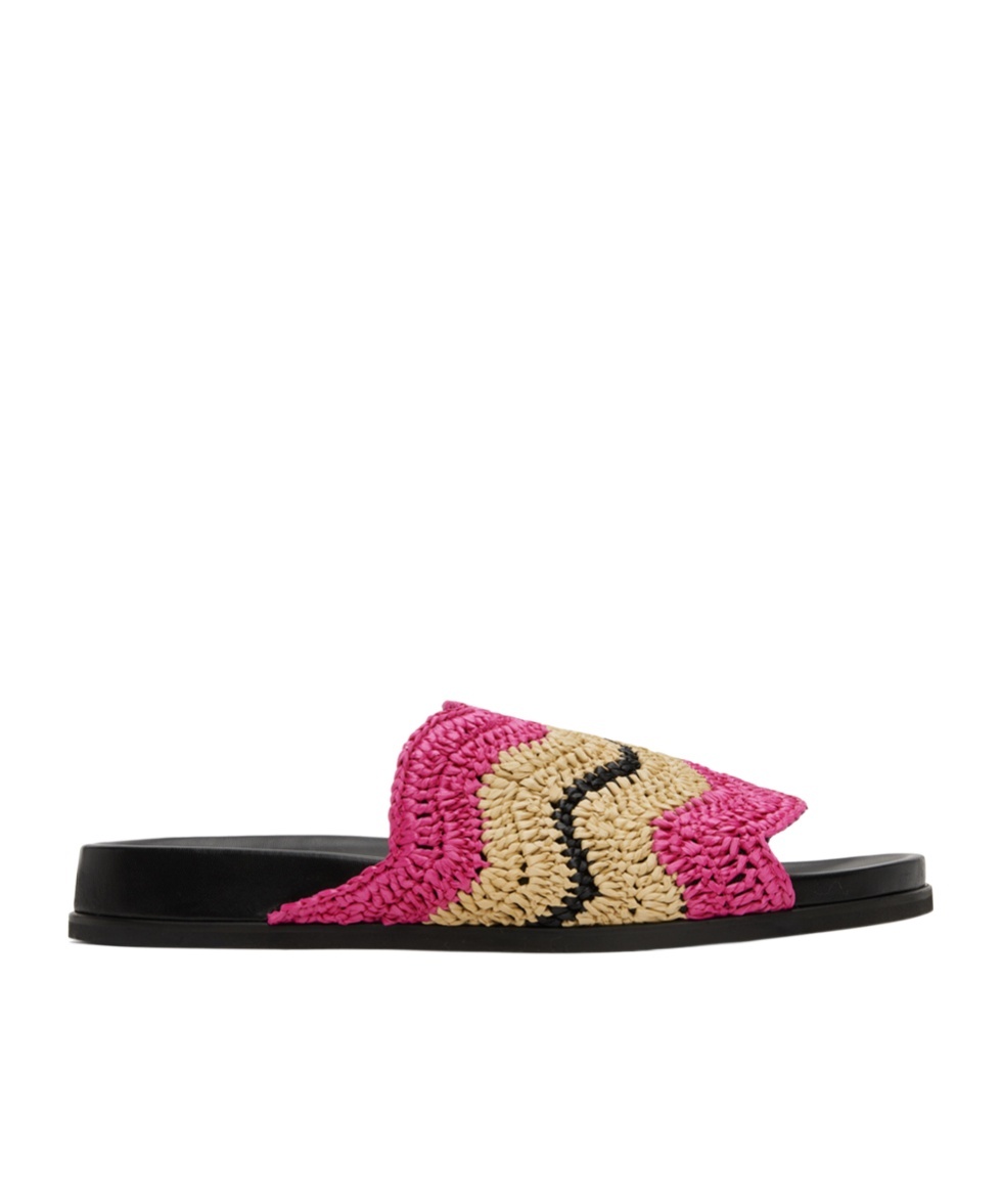 Marni X No Vacancy Inn Slippers In Black