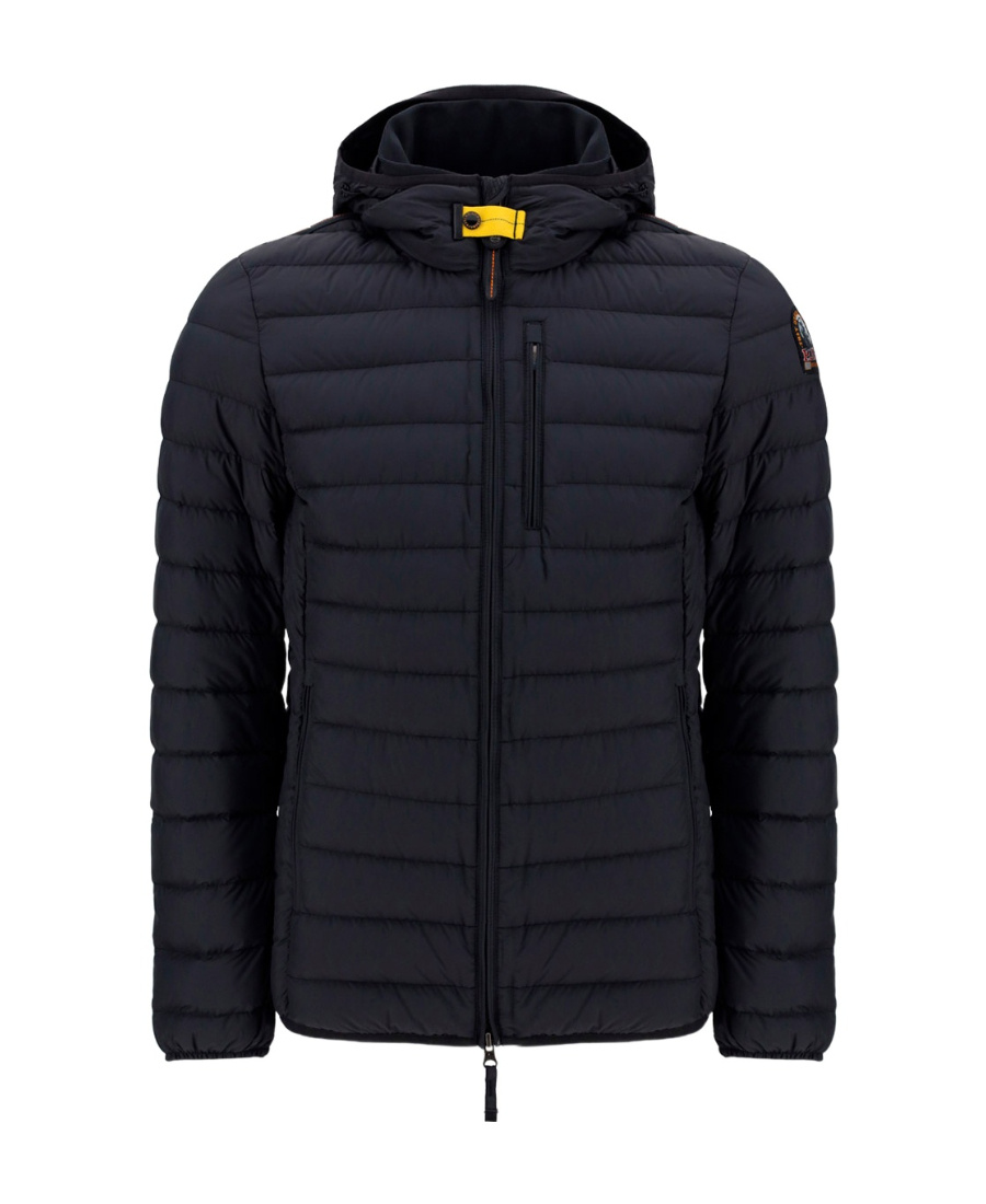Parajumpers Last Minute Mens Hooded Down Padded Jacket In Black