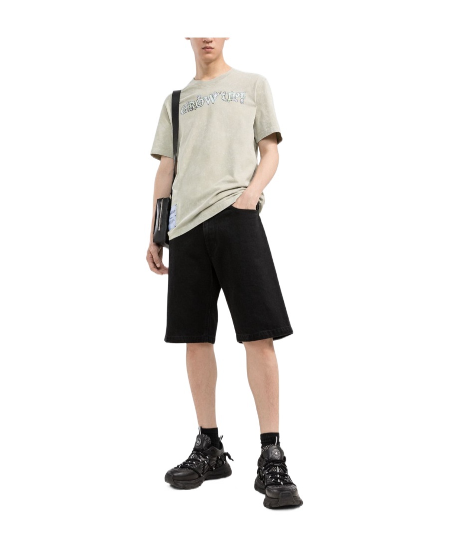 Mcq By Alexander Mcqueen Grow Up Distressed-effect T-shirt In White