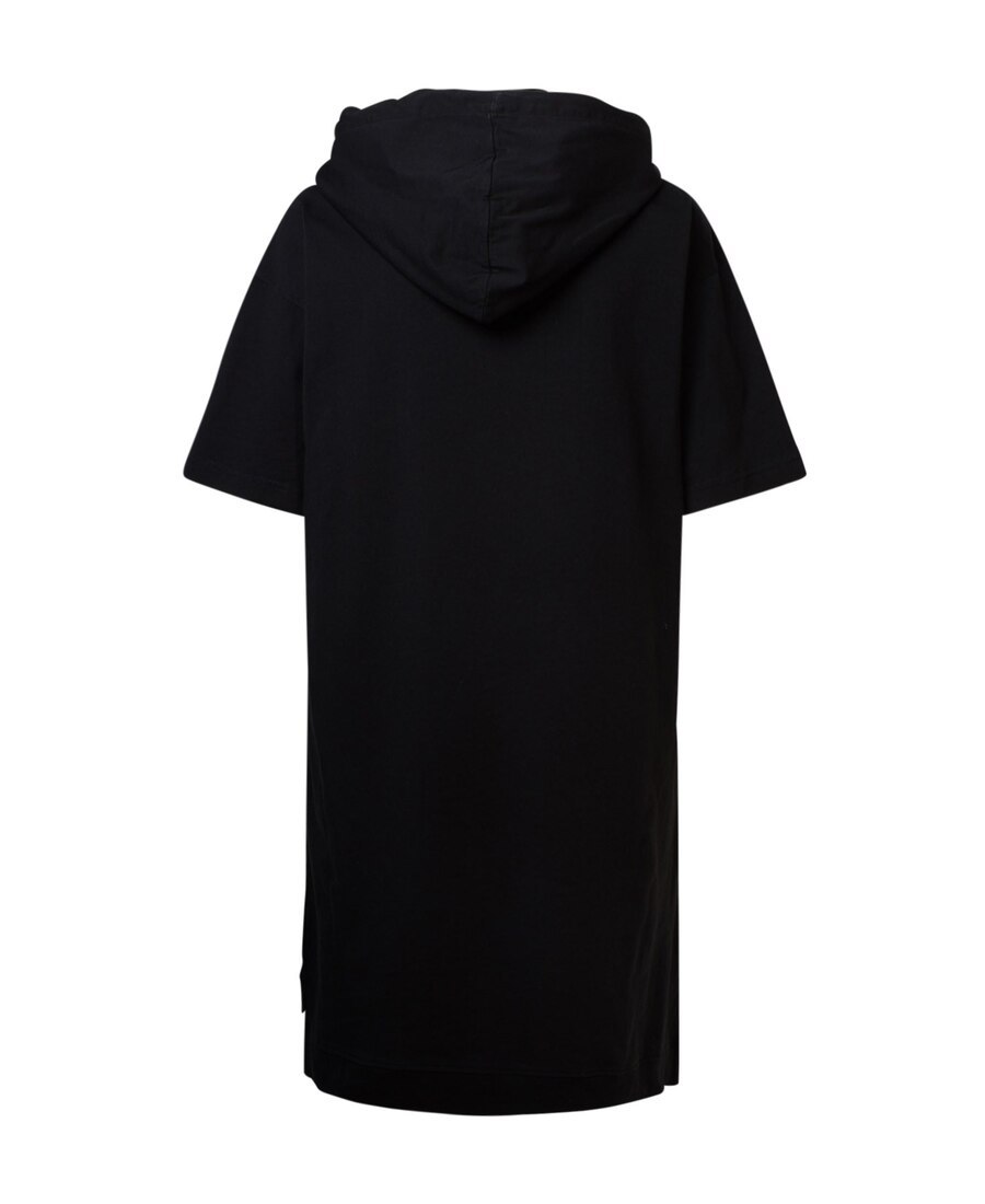 Moschino Micro Teddy Bear Jersey Dress In Black