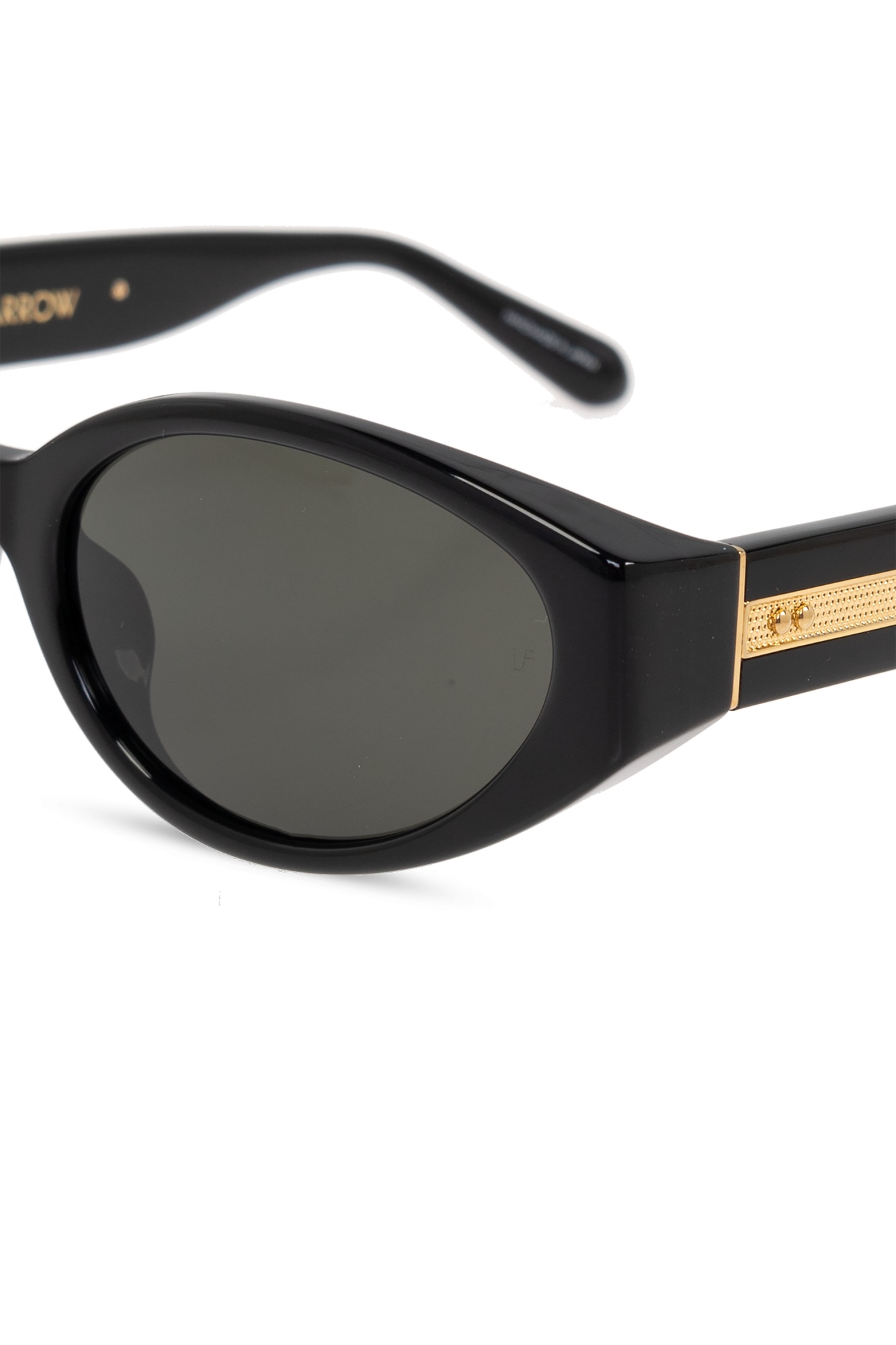 Linda Farrow Full Frame Sunglasses In Black
