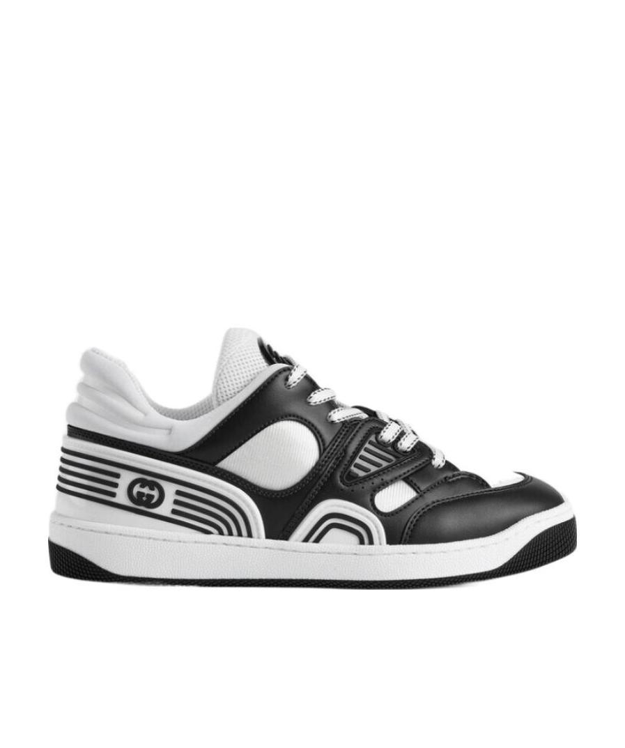 Gucci Basket Low-top Sneakers In White