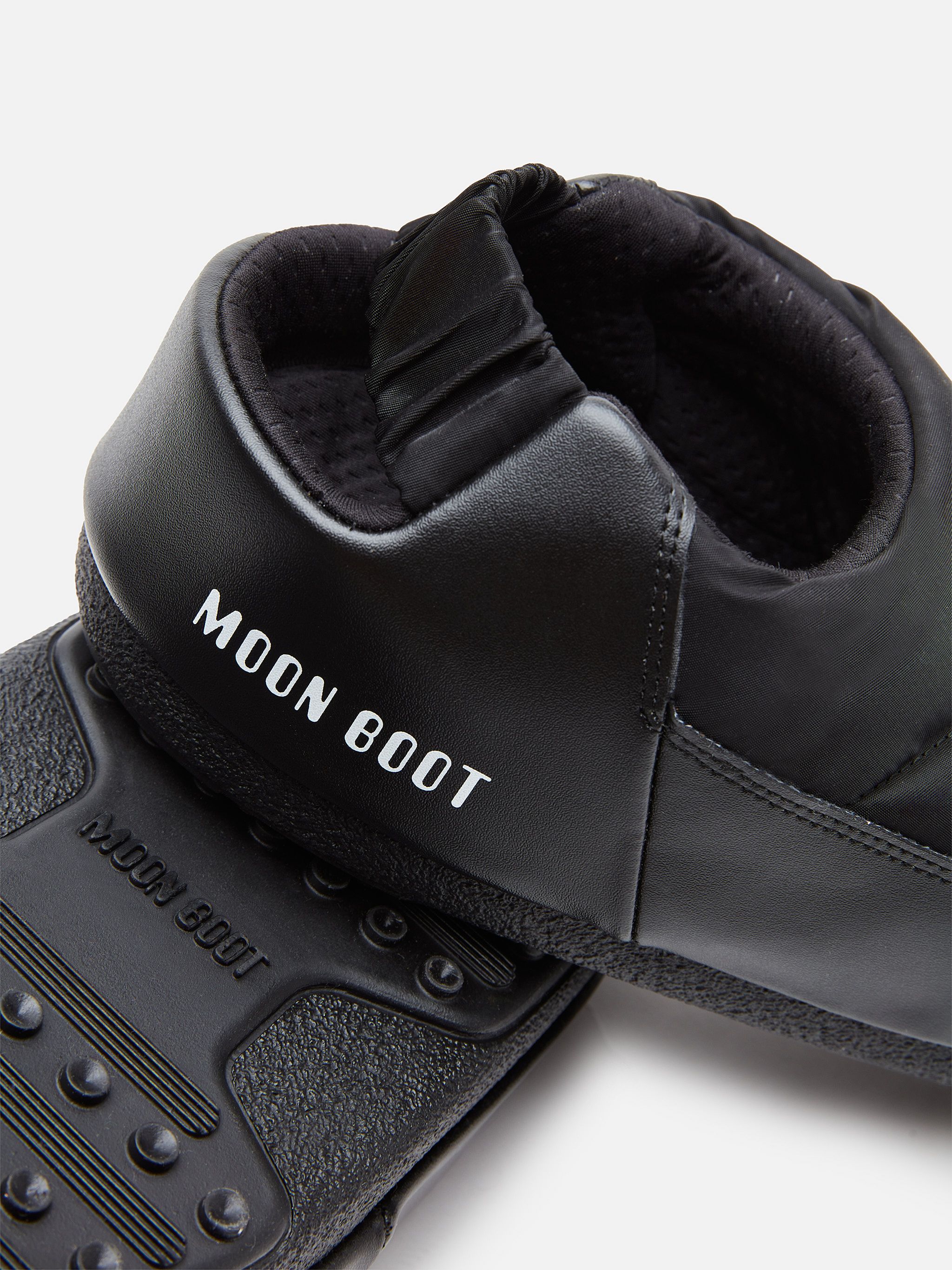 Moon Boot Men Sandal Band Mules In Black