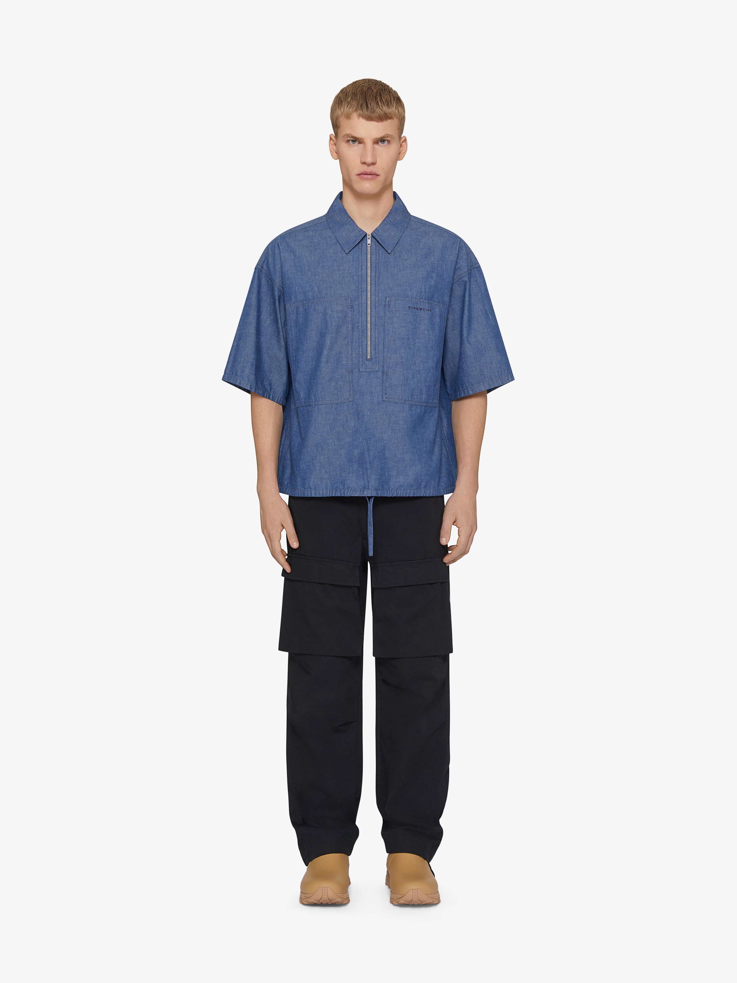 Givenchy Overwork Casual Pants With Lid Pockets In Black