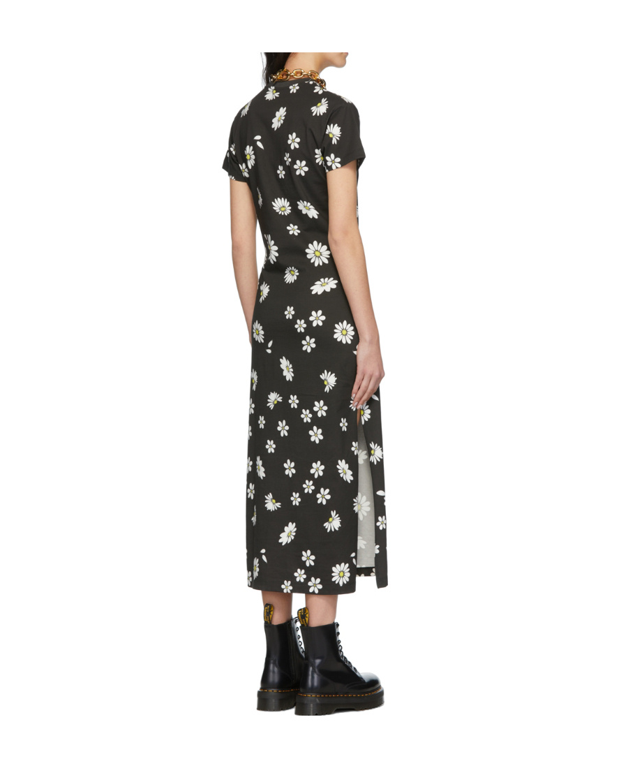 Rabanne Long Black Dress In Black