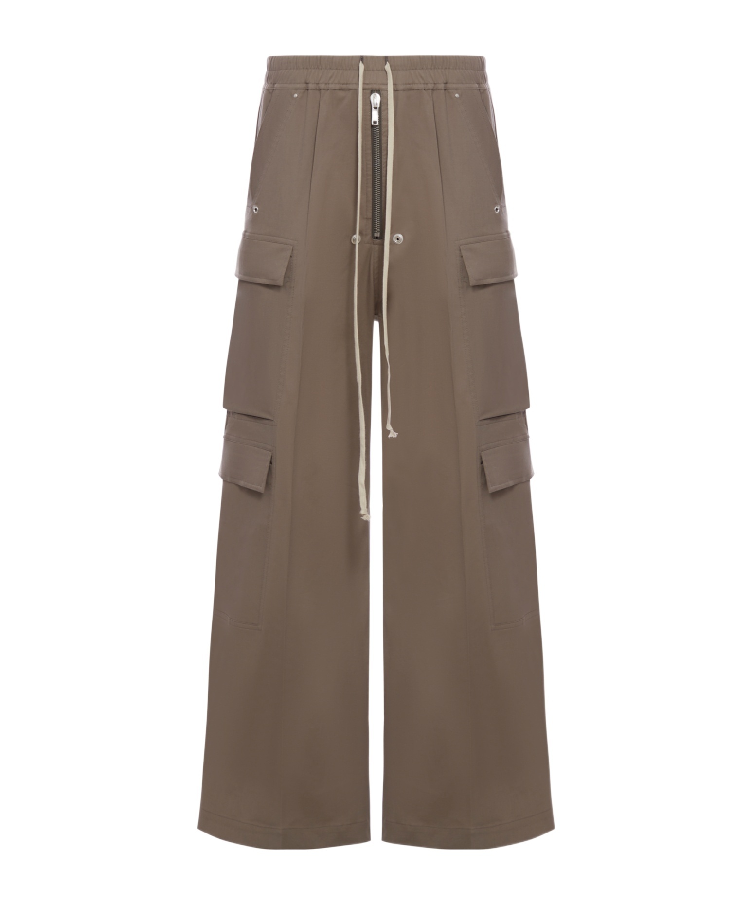 Rick Owens Drawstring Casual Pants In Brown