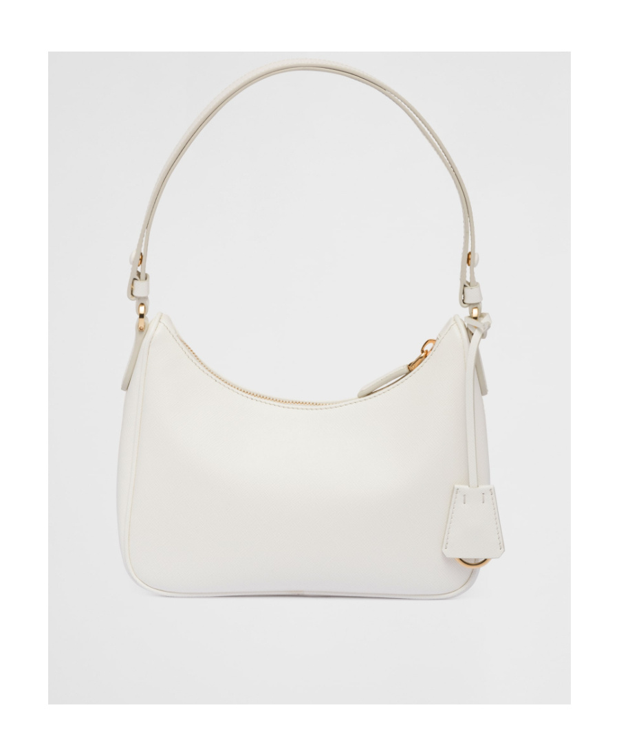 Prada Re-edition Mini Shoulder Bag In White