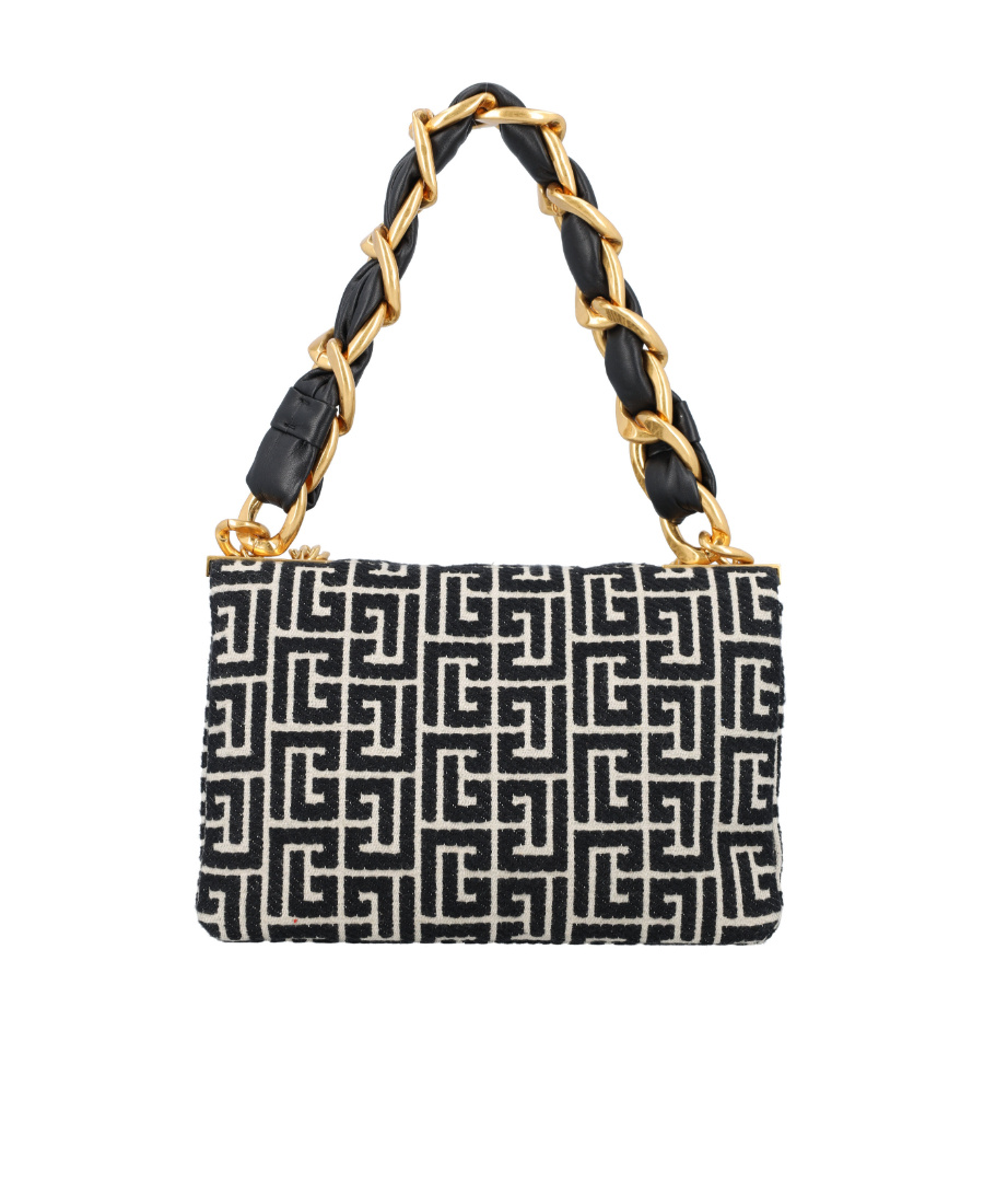 Balmain Chain-link Shoulder Bag In Multicolor