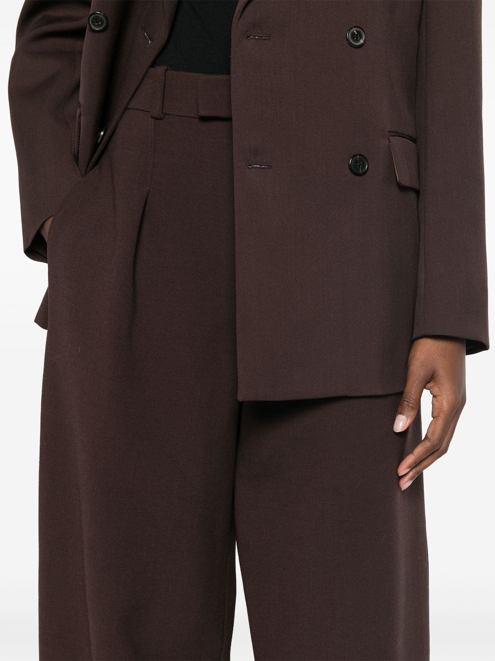 Wardrobe.nyc Brown Hailey Bieber Edition Hb Trousers In Black