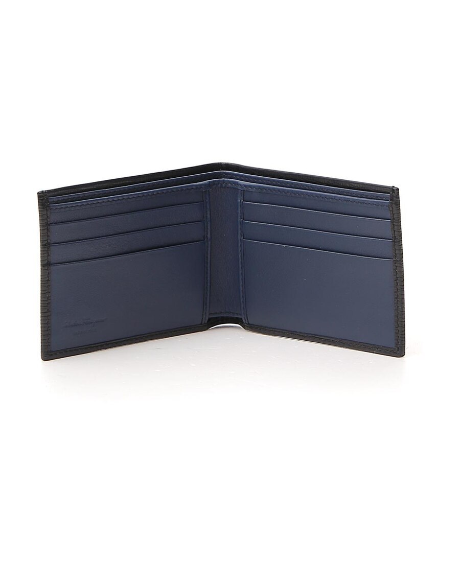Ferragamo Gancini Wallet In Black